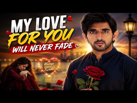My love for you will never fade| today English poems sheikh hamdan fazza| #fazzastyle #hamdanpoetry 