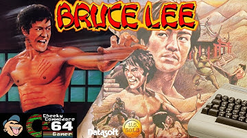 BRUCE LEE – Commodore 64 (1984) | Datasoft