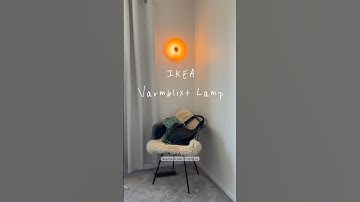 Why is the IKEA Varmblixt Doughnut Lamp so popular? #design #ikea #lamp #roomdecor #doughnut