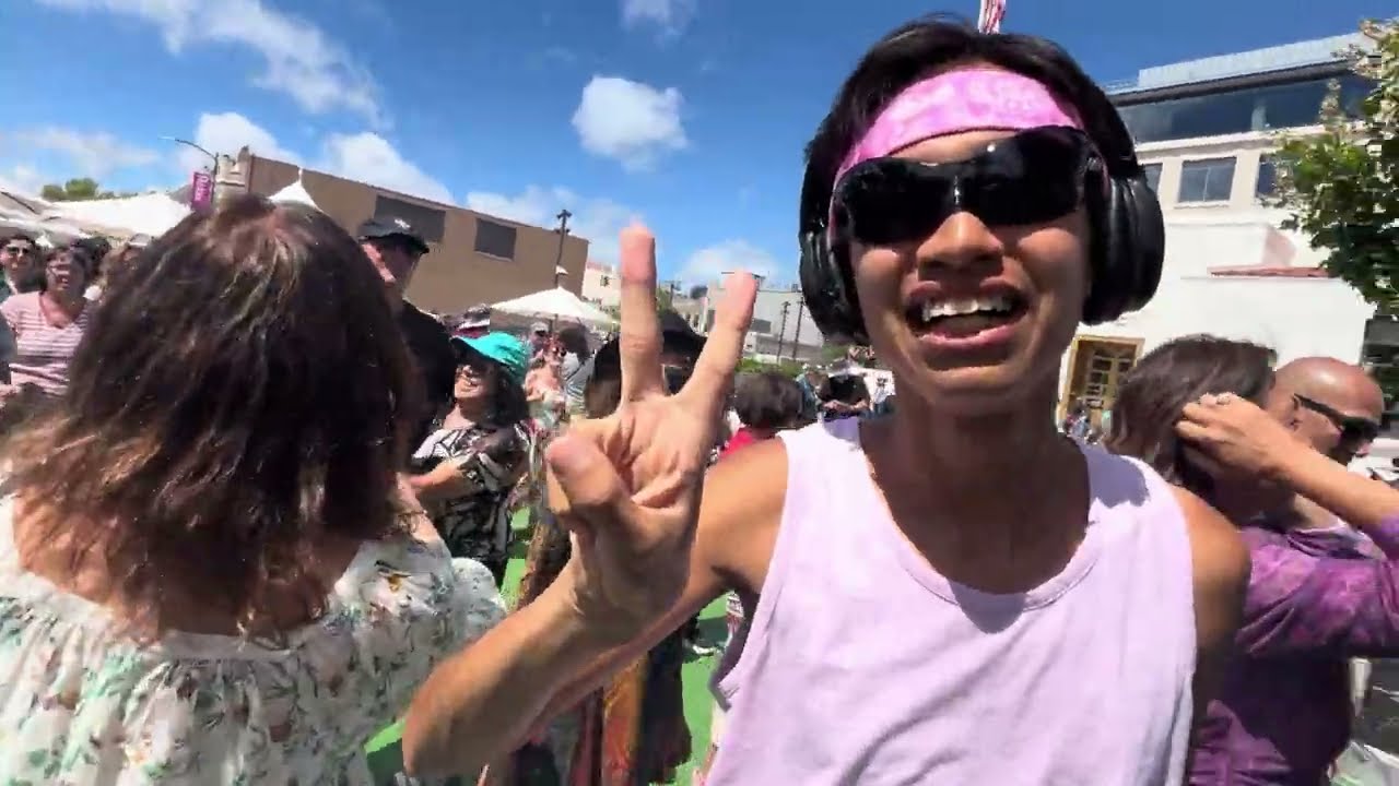 Estuardo & Mario Ruedas in Burlingame Ca. with Neon Velvet Band 8/17/2025