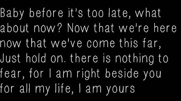 Chris Daughtry - What about now lyrics