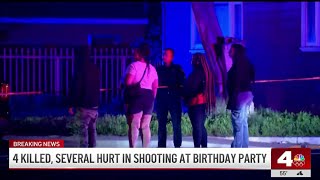 4 killed, several hurt in shooting at birthday party in Stockton