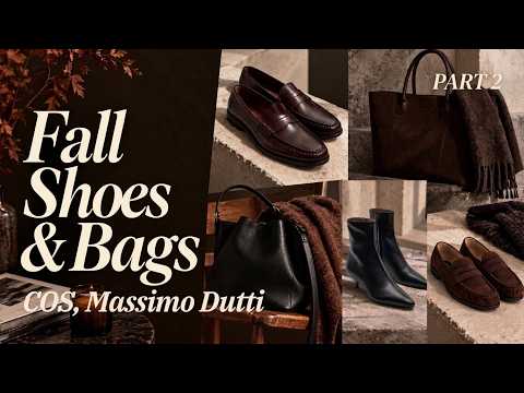 🍂 Fall Shoes & Bags 2026: COS & Massimo Dutti Picks I'd Actually Buy