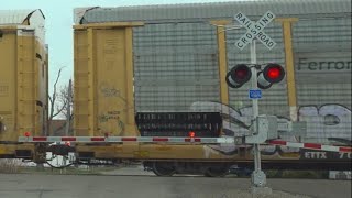 Autorack Doors Missing On NS Train! Big Fast CSX Train w a DPU Alright! Long Range CSX Train Meet!