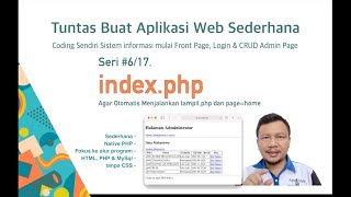 Download Lagu Seri #6. Membuat File index.php [Tuntas Buat Aplikasi Web Sederhana]