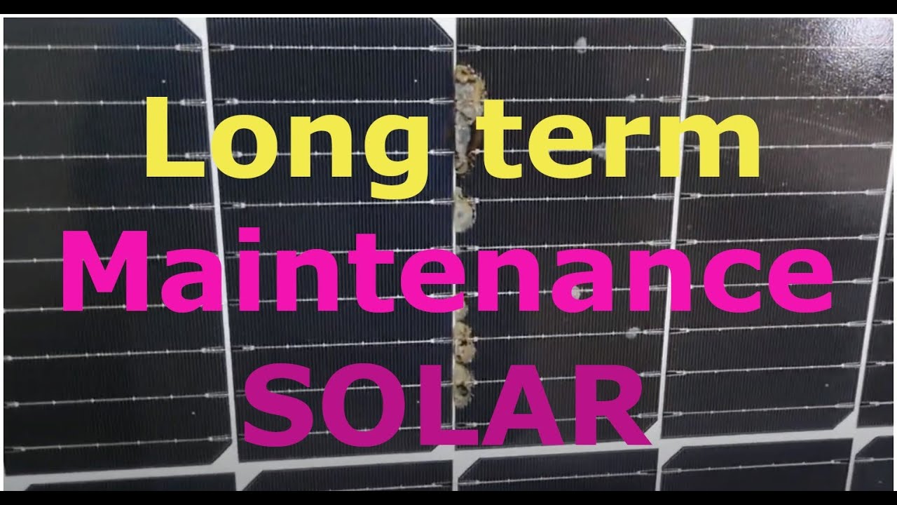 Long term maintenance of solar systems | SolarThailand.biz