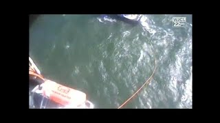 Coast Guard rescues fisherman after shrimp boat capsizes