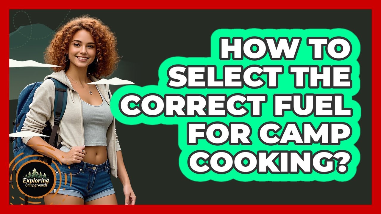 How To Select The Correct Fuel For Camp Cooking?