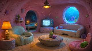 POV: You’re Relaxing Inside Patrick Star’s Rock 🪼| Cozy Underwater Ambience (1 Hour) screenshot 1