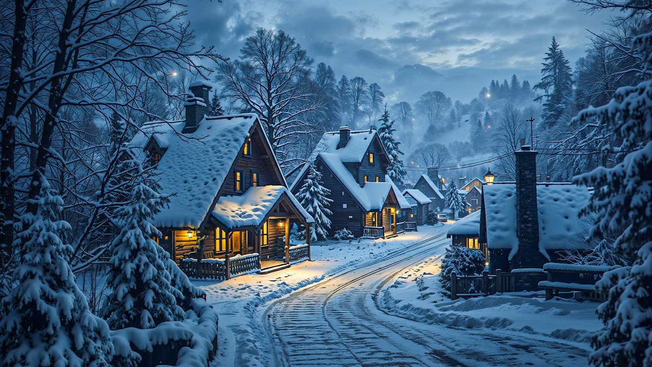 Peaceful Piano ❄️ Winter Focus Music for Studying, Reading & Writing