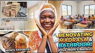 I bought building materials + cooking my Mom's favourite food
