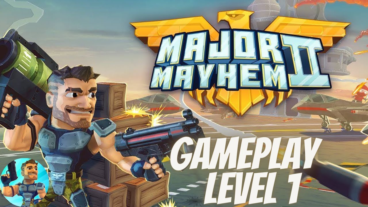 Major Mayhem 2 Gameplay Walkthrough Level 1
