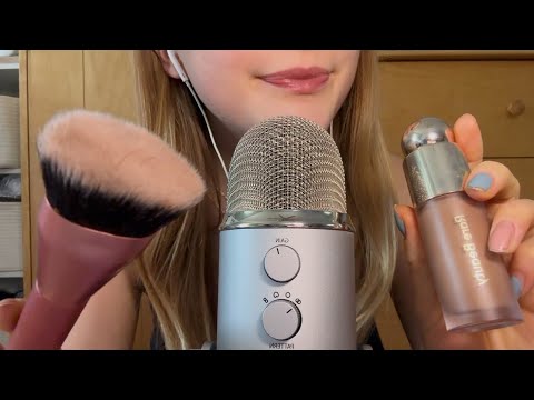 ASMR Doing Your Makeup ๐ (Mouth Sounds + Upclose Whispers)