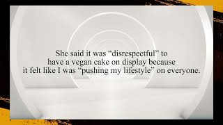 AITA for refusing to label my wedding cake because a guest felt tricked?