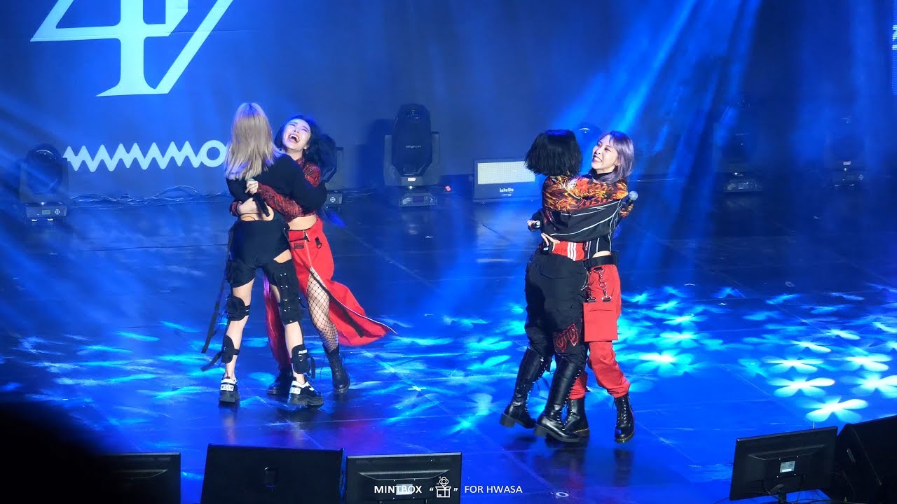 [4K] 191114 reality in BLACK 팬쇼케이스 '운명의 데스티니 게임' 마마무 직캠 (Mamamoo Fancam)