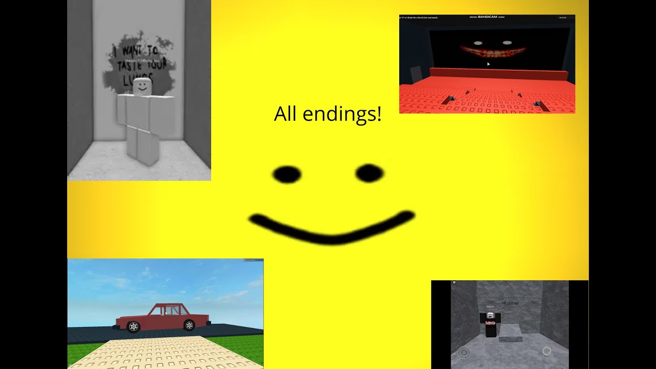 Party.exe roblox gameplay all endings i possibly could find