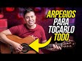 3 ARPEGIOS para tocar CUALQUIER CANCIÓN en GUITARRA