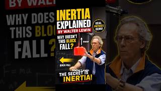 Why Doesn’t This Block Fall? 🤯 | Inertia Explained #experiment #physics #physicsshorts