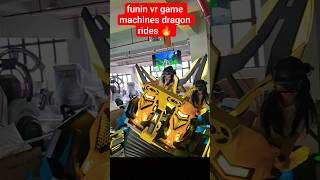funinvr game machines dragon rides 🔥 #funny #virtualreality #rides #shorts