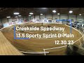 135 sporty sprint d main creekside speedway 123023