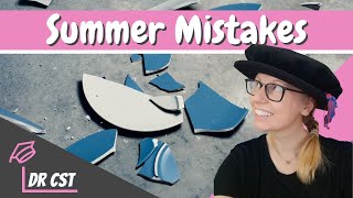 UNIVERSITY SUMMER MISTAKES to avoid as an academic! #university