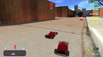 Re-Volt - Ferrari F2007, Toys in the Hood 1 - Hotlap (0:27.670)