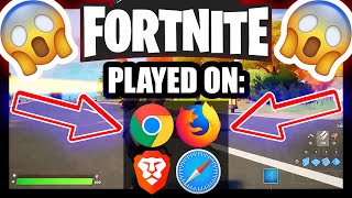 HOW I PLAYED FORTNITE ON BROWSER? (no clickbait) 2021