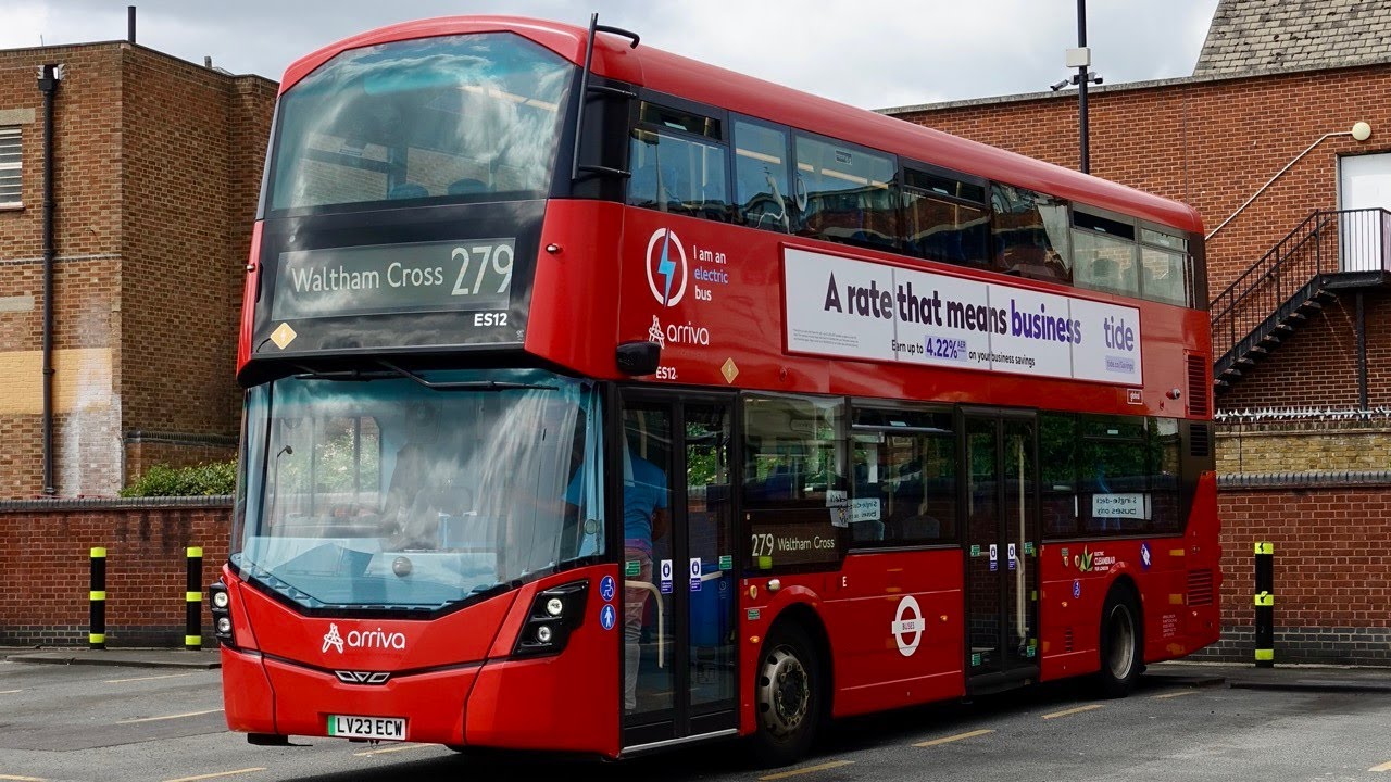London Bus Route 279 - Waltham Cross to Manor House - CC/Subtitles
