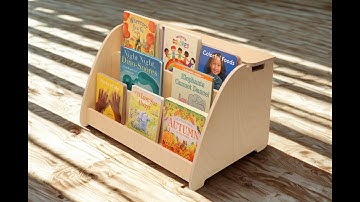 Assembly Instruction for small Montessori Bookshelf by Dannico