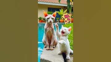 Have you seen the billiard ball? 🎱🙀