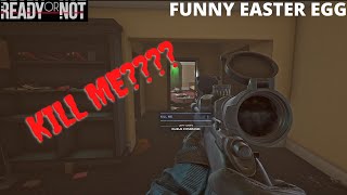 Ready or Not Funny Easter Egg Command - KILL ME!!!!! (Funny Ready or Not Clip)
