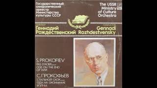 Sergei Prokofiev, "Ode to the End of the War", Op. 105 (1945). Conductor Gennady Rozhdestvensky