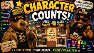 🕵️ Characterization Got Aura! | Learn Character Traits with Mr. Bussin & Detective Capybara Characterization Virtual Lesson