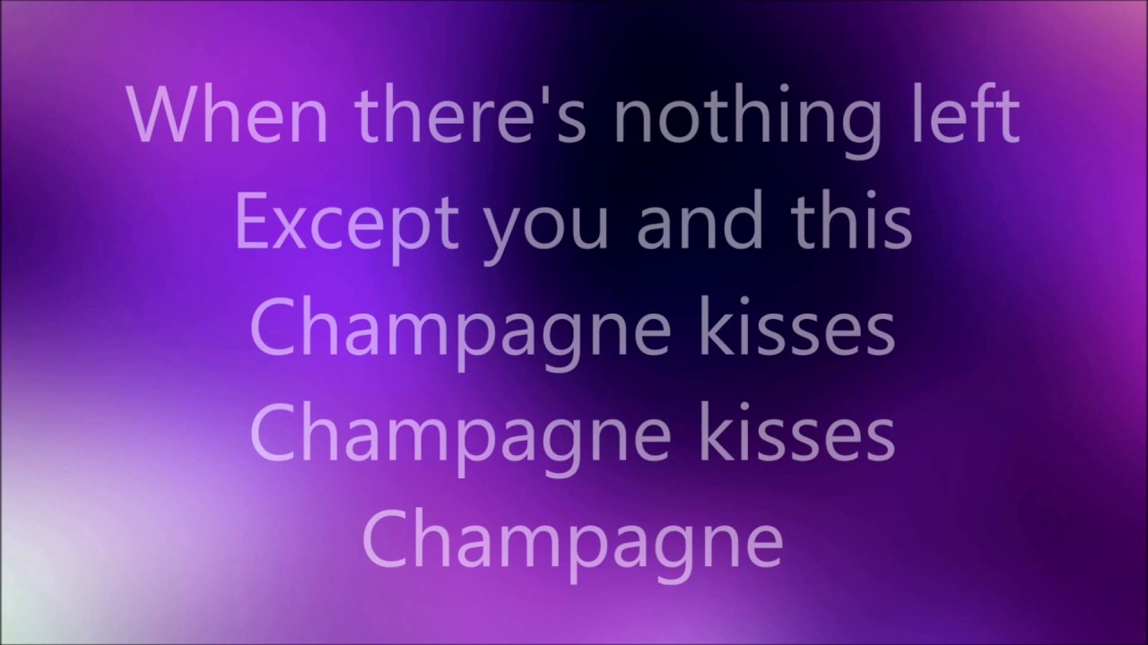 Jessie Ware Champagne Kisses (Lyrics) YouTube