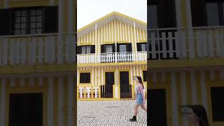 Costa Nova - The colorful houses in Aveiro