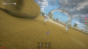 Liftoff - Straw Bale -  Field Day, practicing gates - Beginner @35°