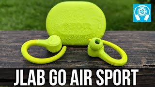 🟢 Наушники JLAB Go Air Sport - ОБЗОР и ТЕСТЫ НОВИНКИ