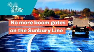 Sunbury Line Is Boom Gate Free