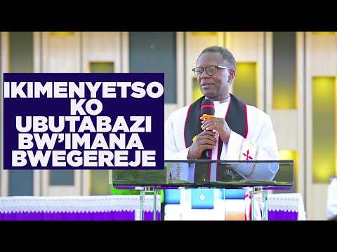 NIBA URI GUCA MURI IBI BIHE NIKIMENYETSO KO UBUTABAZI BW'IMANA BUREGEREJE