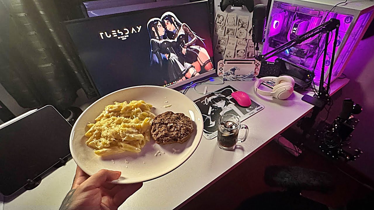 Uma Noite Tranquila com coisas novas para o SETUP e Macarrãozinho