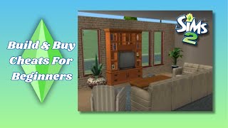Sims 2 Build & Buy Cheats For Beginners  2025 #sims2 #sims2cheats #sims2buildandbuy