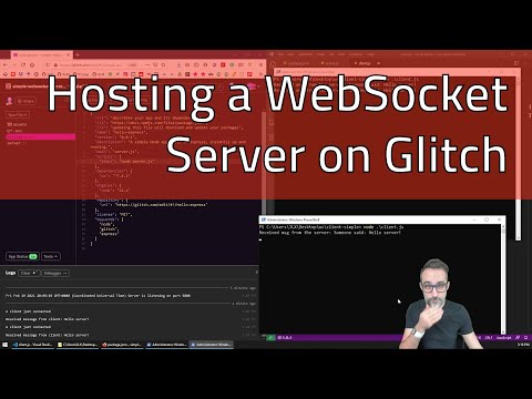 4.3 Hosting a WebSocket Server on Glitch - Fun with WebSockets!