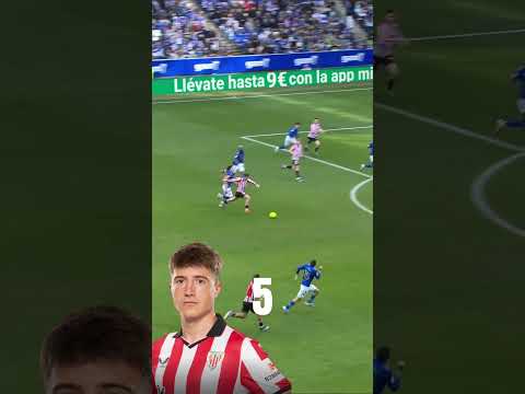6️⃣ goles de Jauregizar con el Athletic Club. (Casi) Todos desde fuera del área.