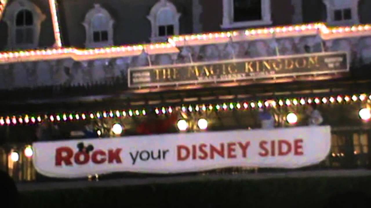 Rock Your Disney Side 24 Hour Party Opening Welcome Ceremony @ Magic Kingdom