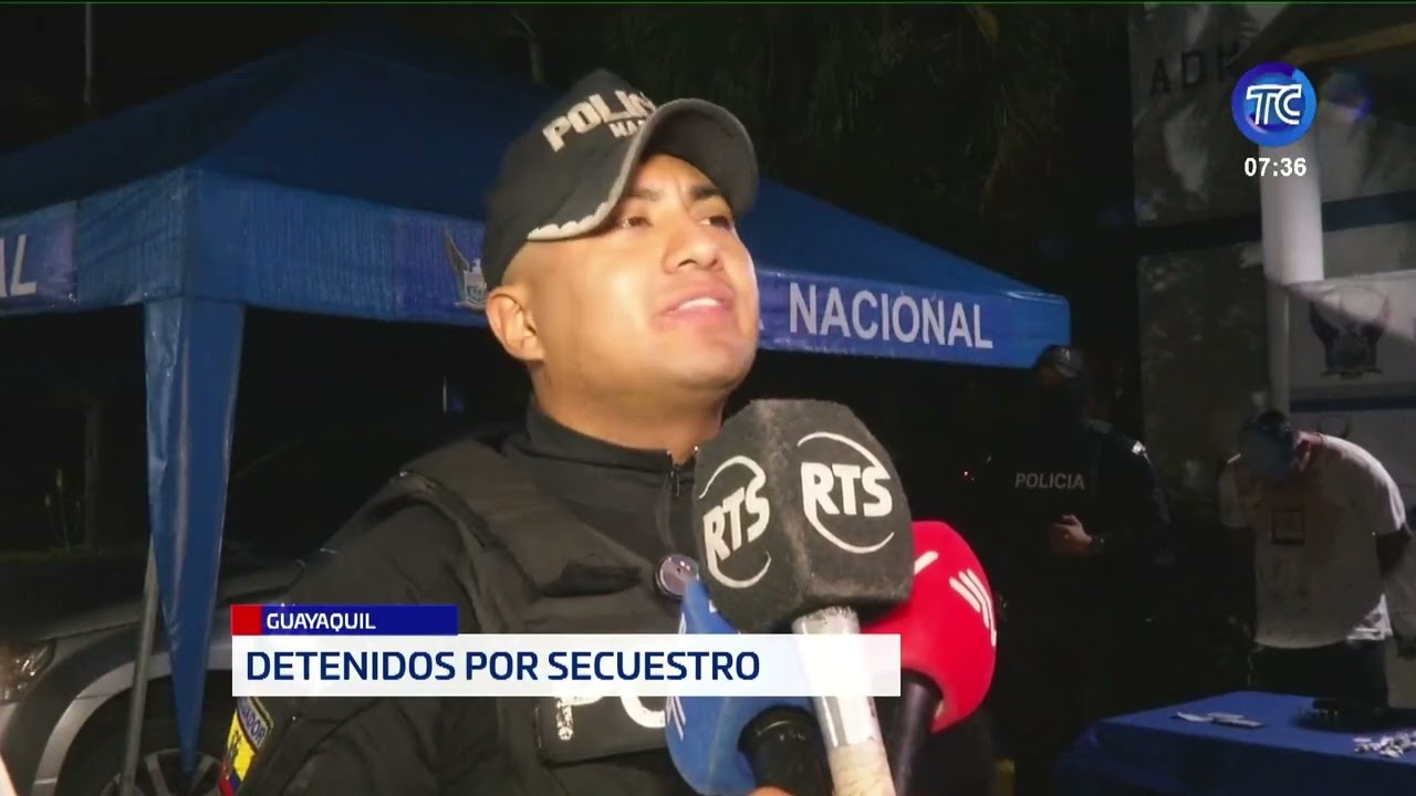 Detenidos por secuestro en Pascuales