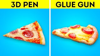 3D PEN vs. GLUE GUN | Amazing Glue Gun DIY Ideas And Smart 3D Pen Crafts