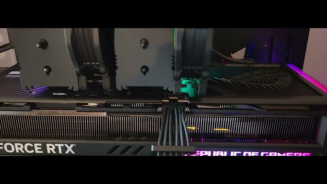 Strix 4090, led power gpu flashing 4 times when shutdown the pc - YouTube