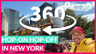 360° VIDEO: New York Hop-on Hop-off mit Times Square, 5th Avenue, Broadway &amp; Battery Park