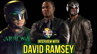 David Ramsey Interview: John Diggle of Arrow | Legend of The White Dragon | Dexter | Blue Bloods