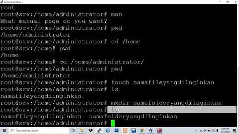 Perintah Dasar Linux - Part 1